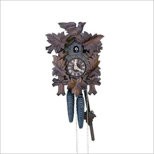 13" Black Forest German Cuckoo Clock with Antique Finish