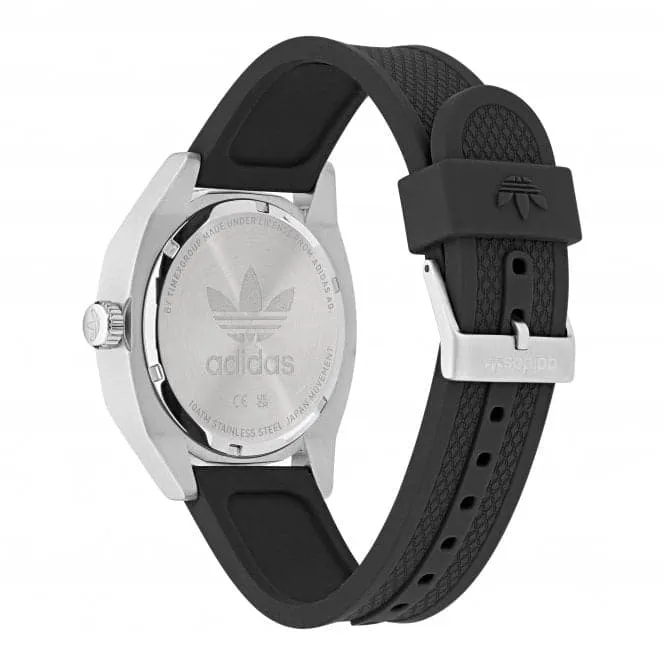 Adidas Unisex Edition Two Silver-Tone Watch AOFH23008