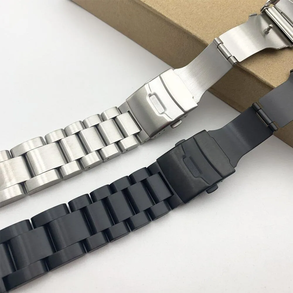 Alfredo 316L Stainless Steel Oyster Watch Strap