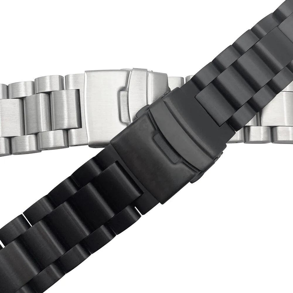 Alfredo 316L Stainless Steel Oyster Watch Strap