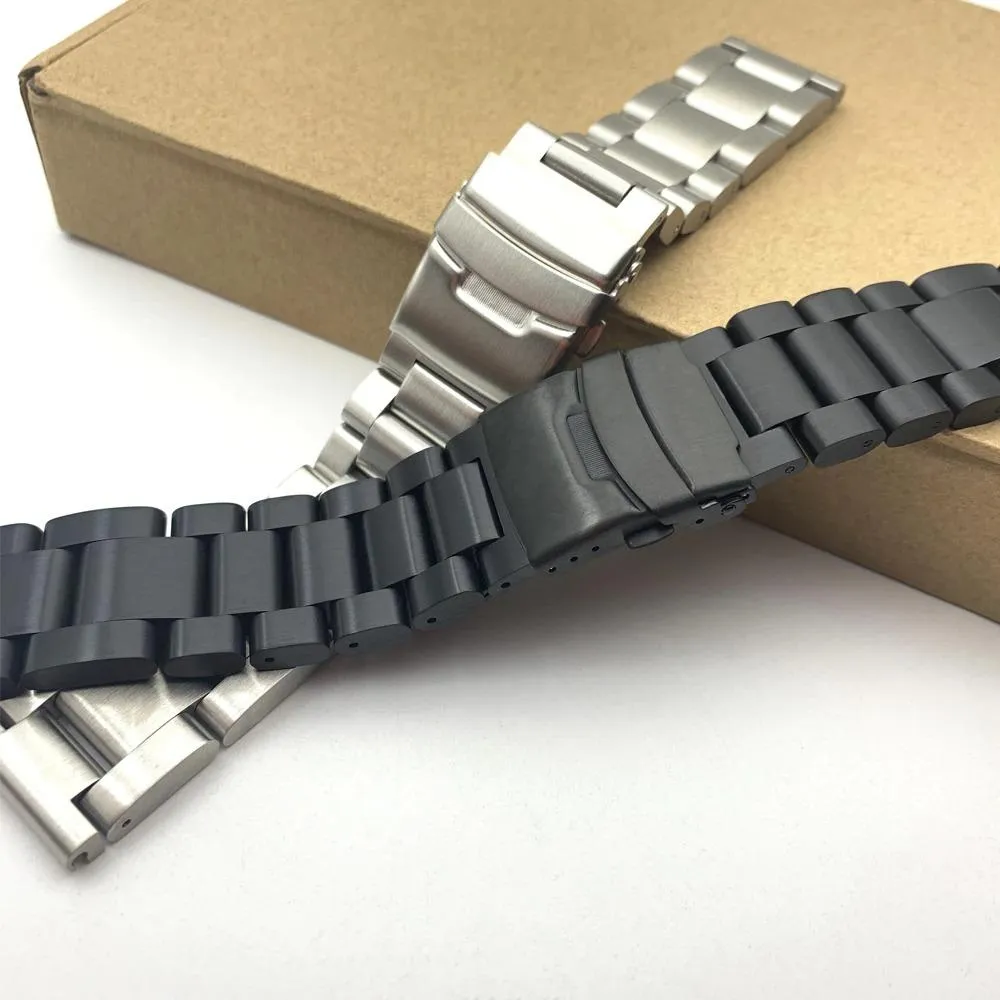 Alfredo 316L Stainless Steel Oyster Watch Strap