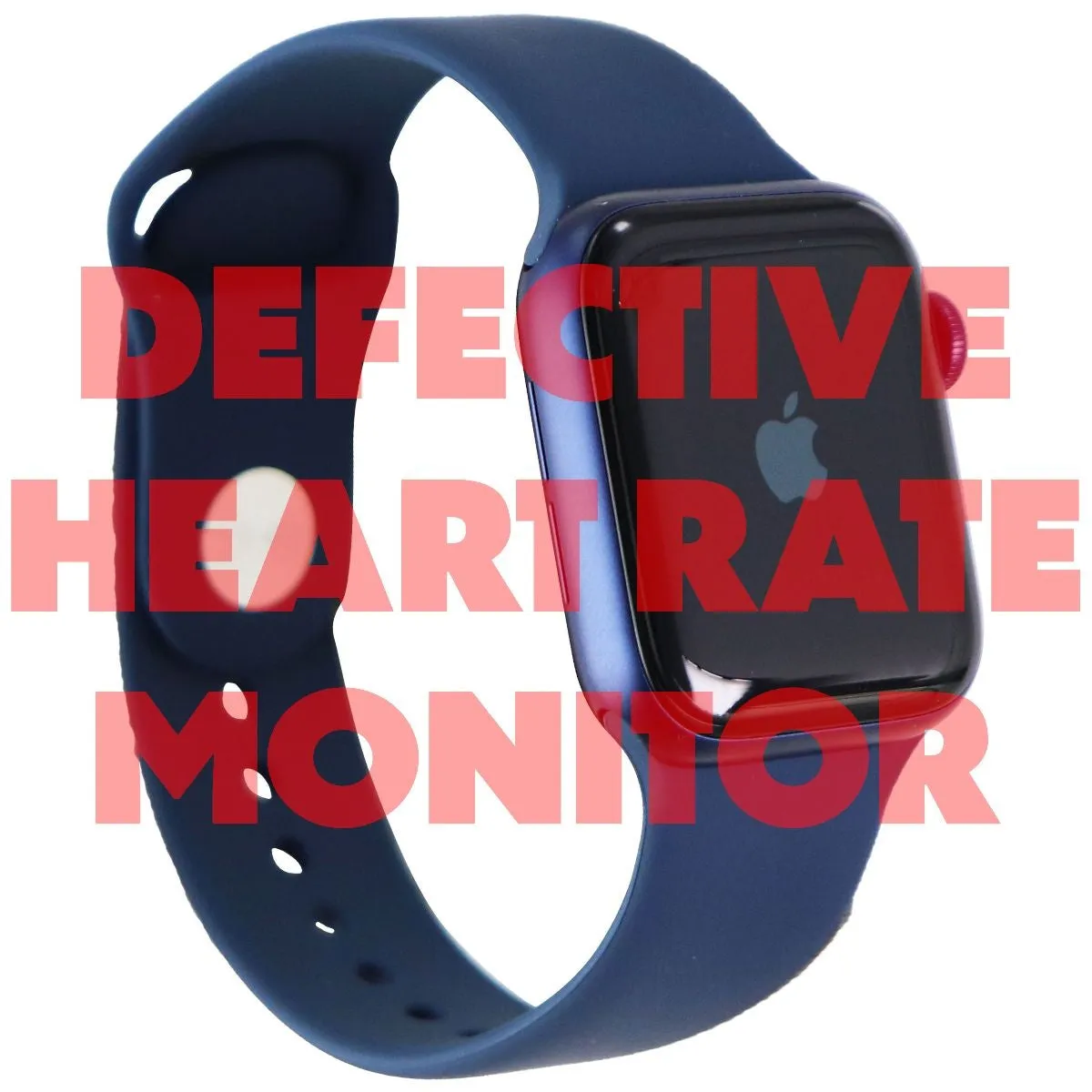 Apple Watch Series 6 (GPS) - 40mm Blue Al/Blue Sp Band (A2291) / BAD HR Sensor