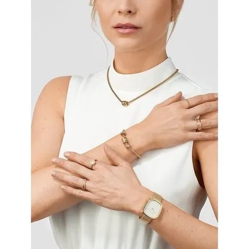 Bering Pebble Polished gold Ladies watch