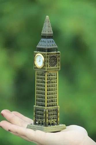 Big Ben Clock Tower of London with Clock Souvenir Collectible Item Ideal for Home Decor, Study Room, Living Room, Study Cabinet, Office Decor, Christmas Gifting. (all size set)