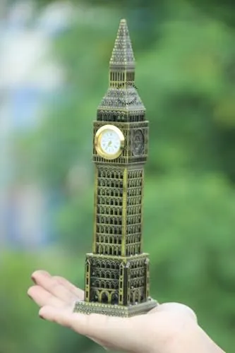 Big Ben Clock Tower of London with Clock Souvenir Collectible Item Ideal for Home Decor, Study Room, Living Room, Study Cabinet, Office Decor, Christmas Gifting. (all size set)