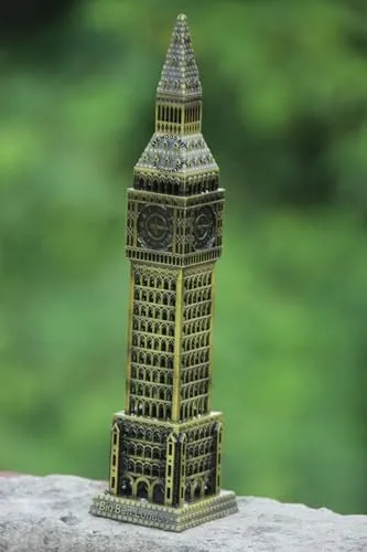 Big Ben Clock Tower of London with Clock Souvenir Collectible Item Ideal for Home Decor, Study Room, Living Room, Study Cabinet, Office Decor, Christmas Gifting. (all size set)