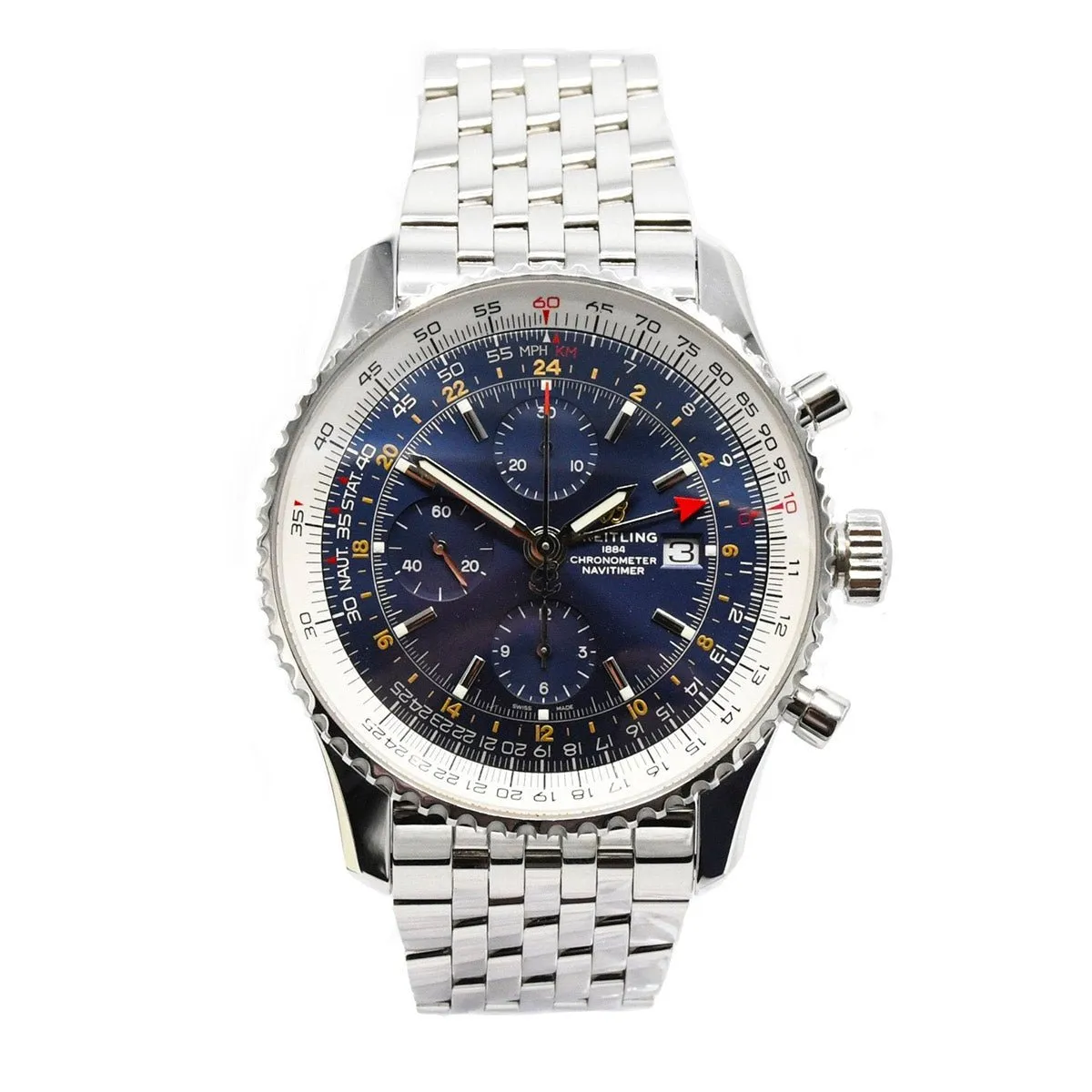 Breitling Navitimer World Watch - Ref A24322