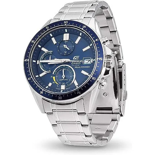 CASIO Blue and Silver Watch #EFS-S510D-2AVUEF