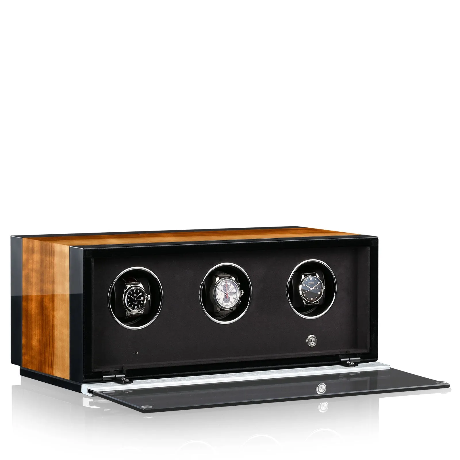 CHRN Watch Winder Ambiance III Aurosso High Gloss Black High Gloss