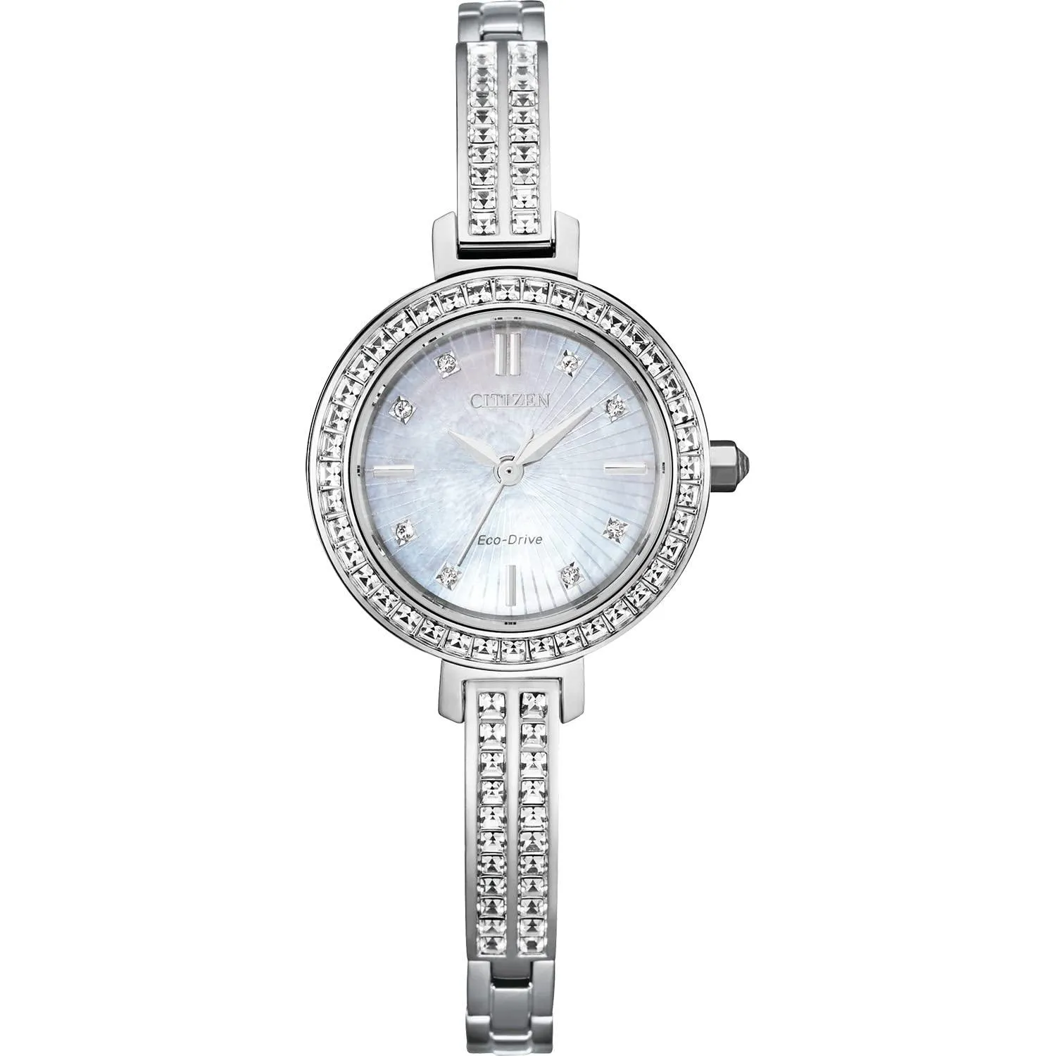 Citizen Women's Silhouette Crystal Eco-Drive Watch Phil and Gazelle