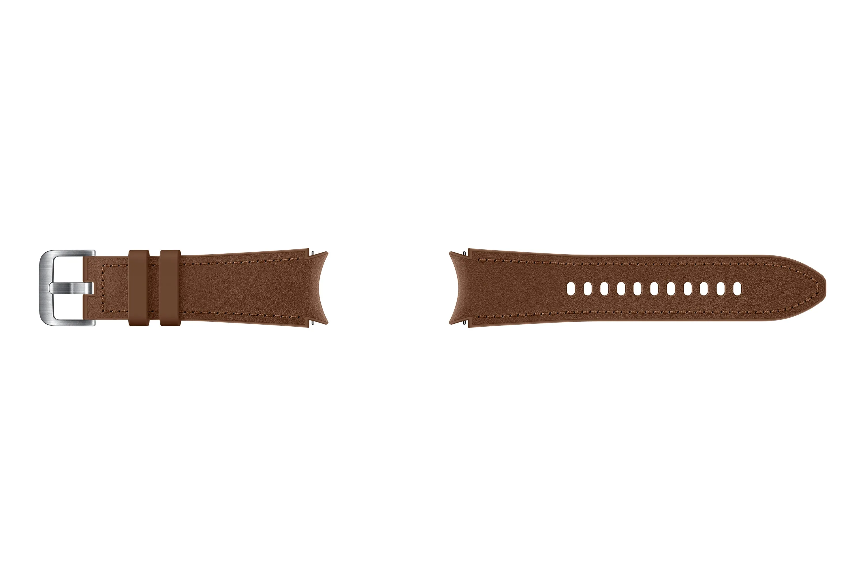 ^Galaxy Watch Hybrid Leather Band -