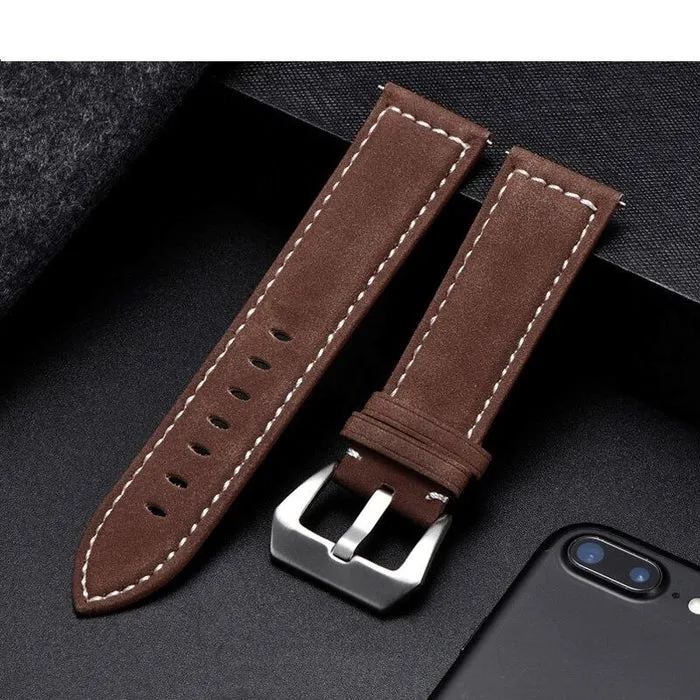 Garmin Approach S60 Retro Leather Watch Straps