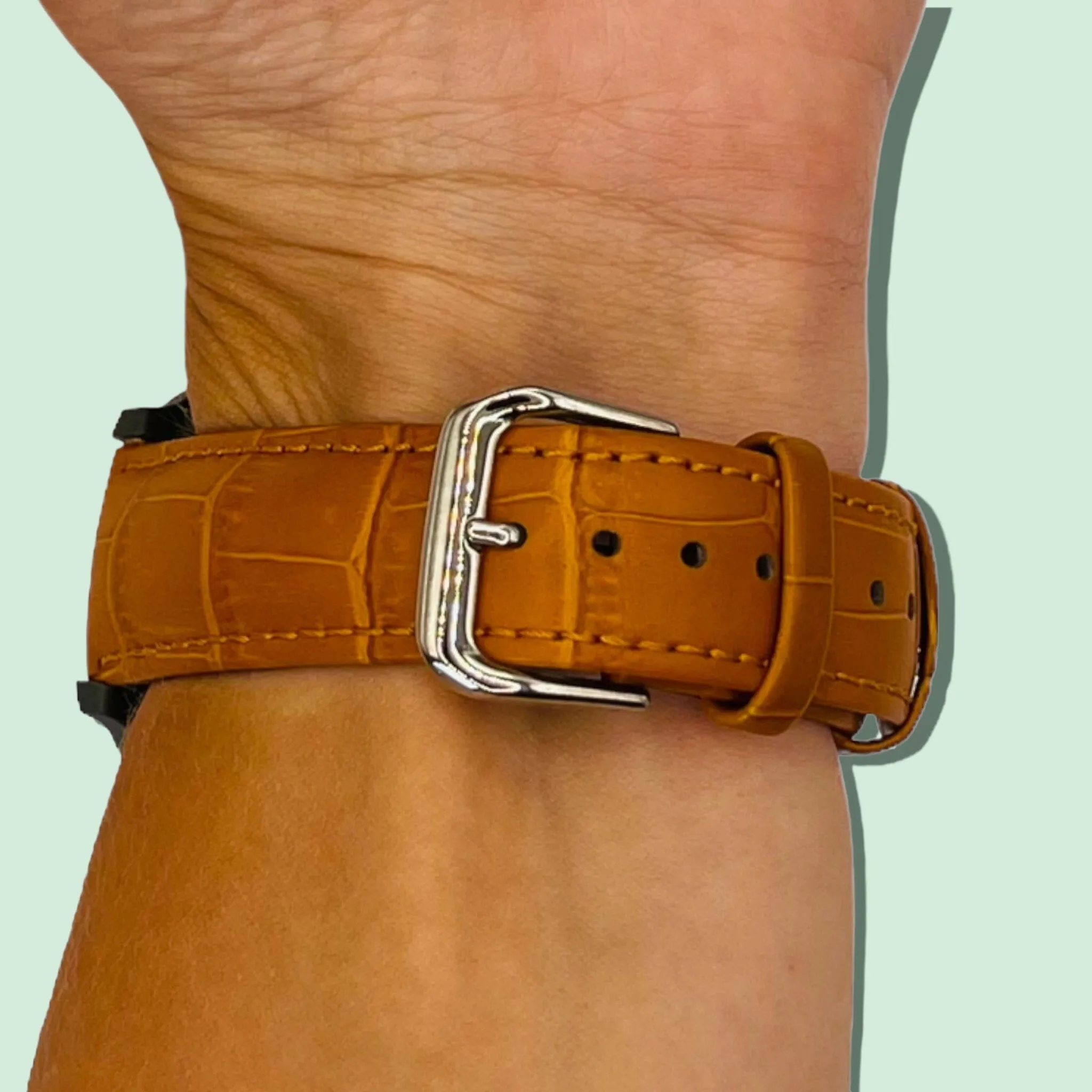 Garmin Approach S62 Snakeskin Leather Watch Straps