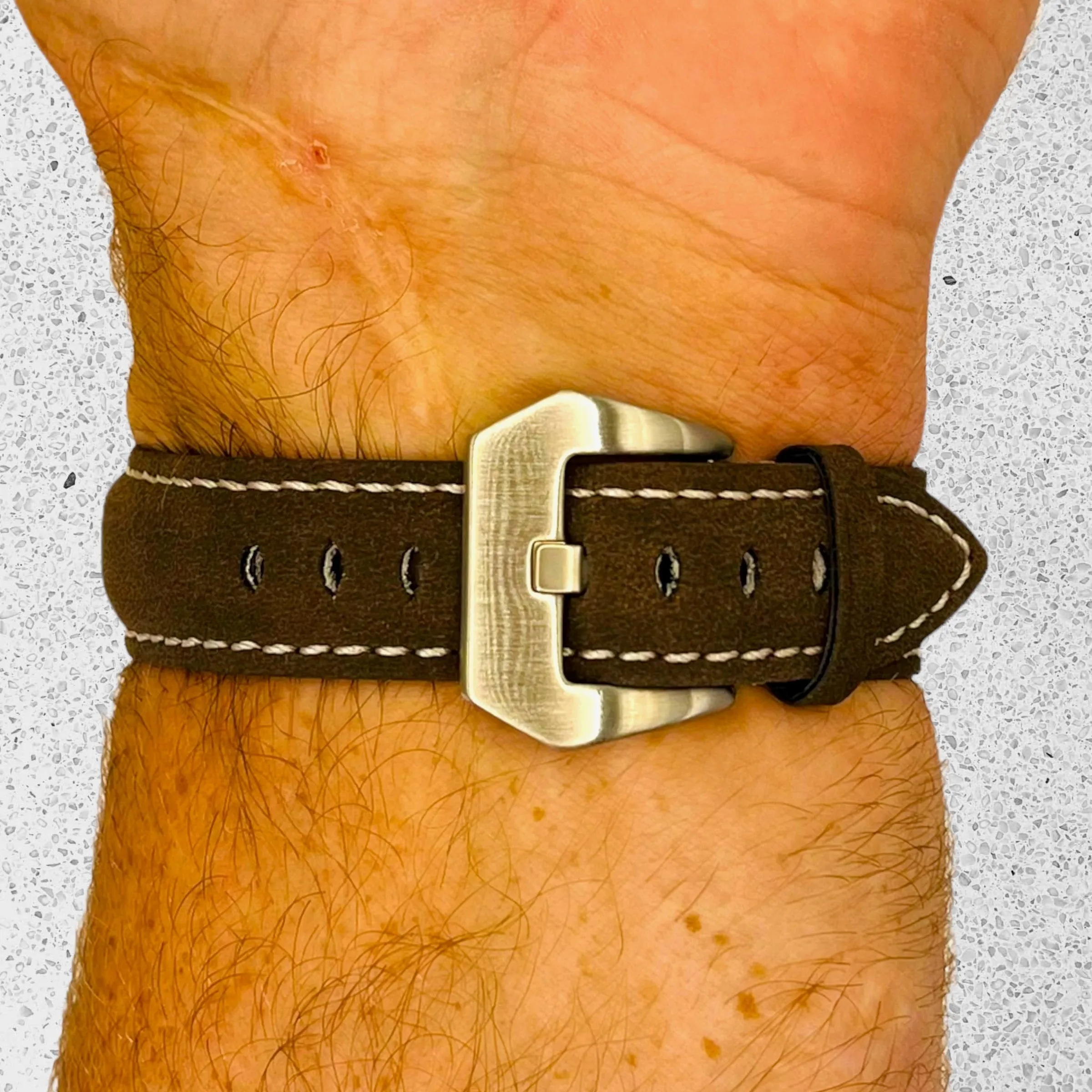 Garmin Enduro Retro Leather Watch Straps