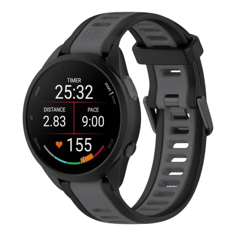 Garmin Fenix 5s Dual Colour Silicone Watch Straps