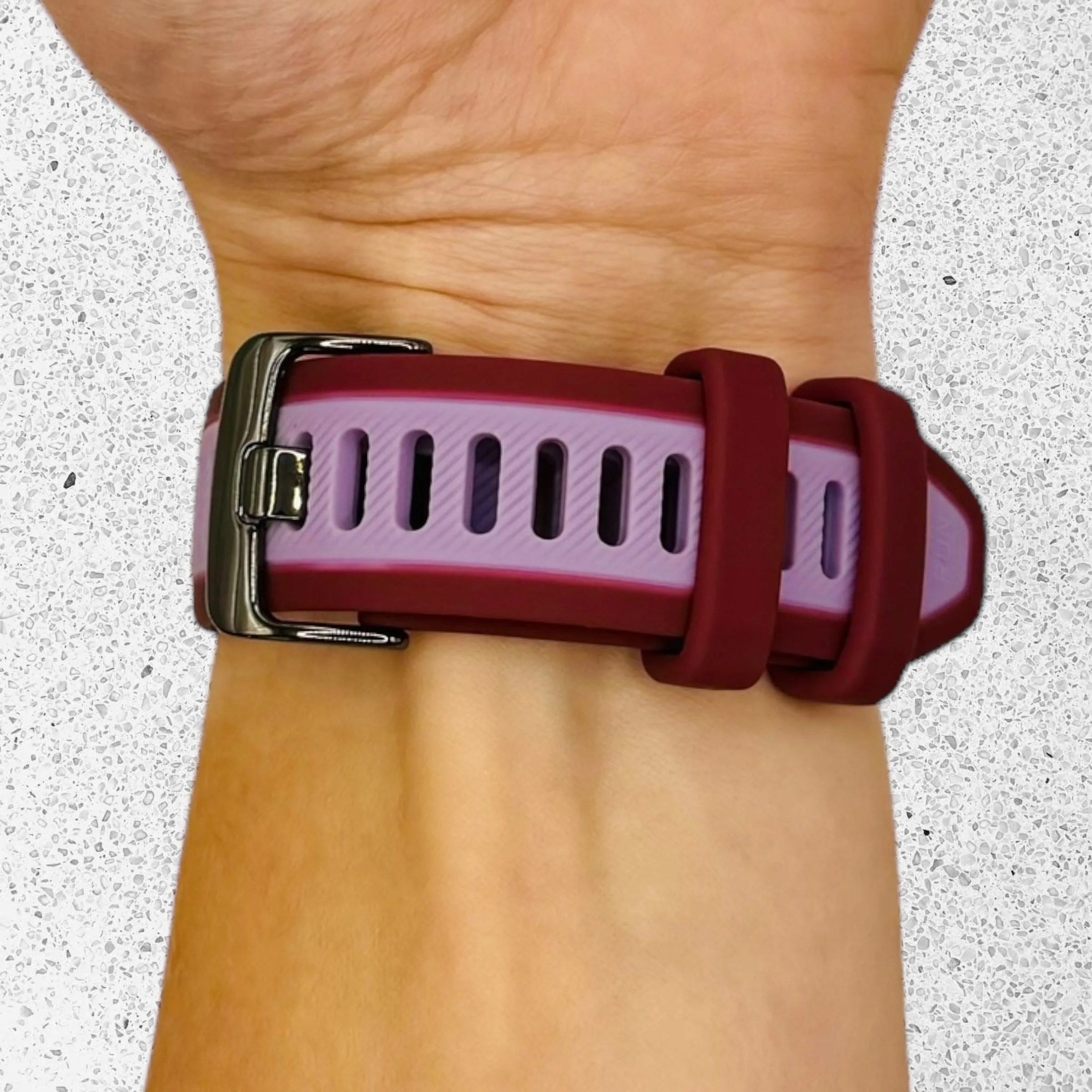 Garmin Forerunner 265 Dual Colour Silicone Watch Straps