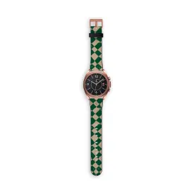 Green Chess Galaxy Watch Band