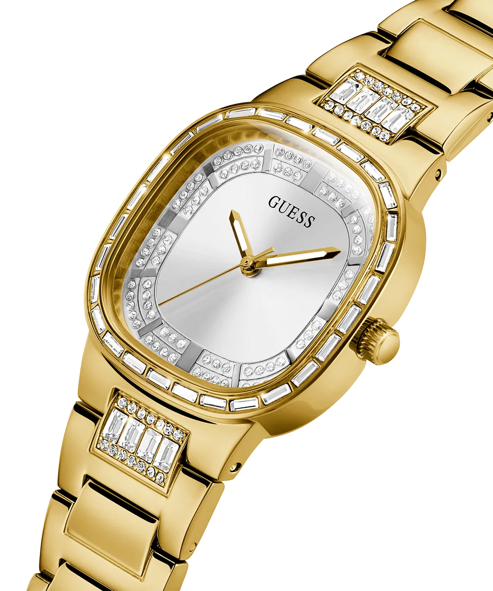 GUESS Ladies Gold Tone Analog Watch