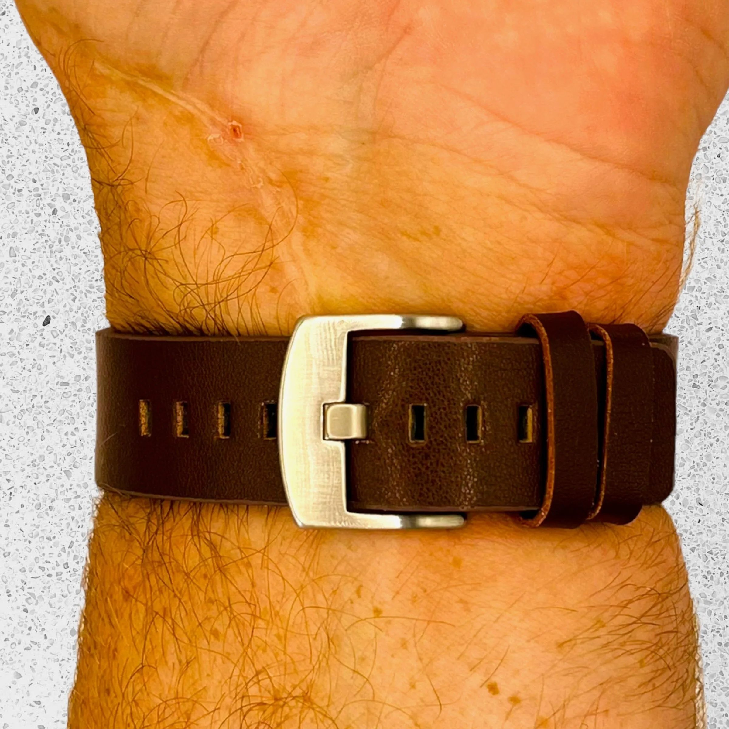 Leather Straps Compatible with the Asus Zenwatch 2 (1.45")