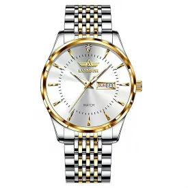 Men's Watch High-End Authentic Automatic Non-Mechanical Watch Steel Belt Quartz Watch