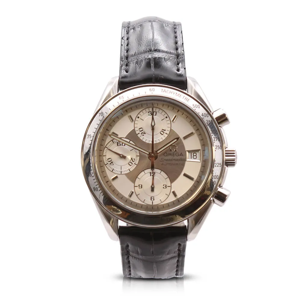 Omega Speedmaster Chronograph 39mm Steel Watch - Ref: 38133001