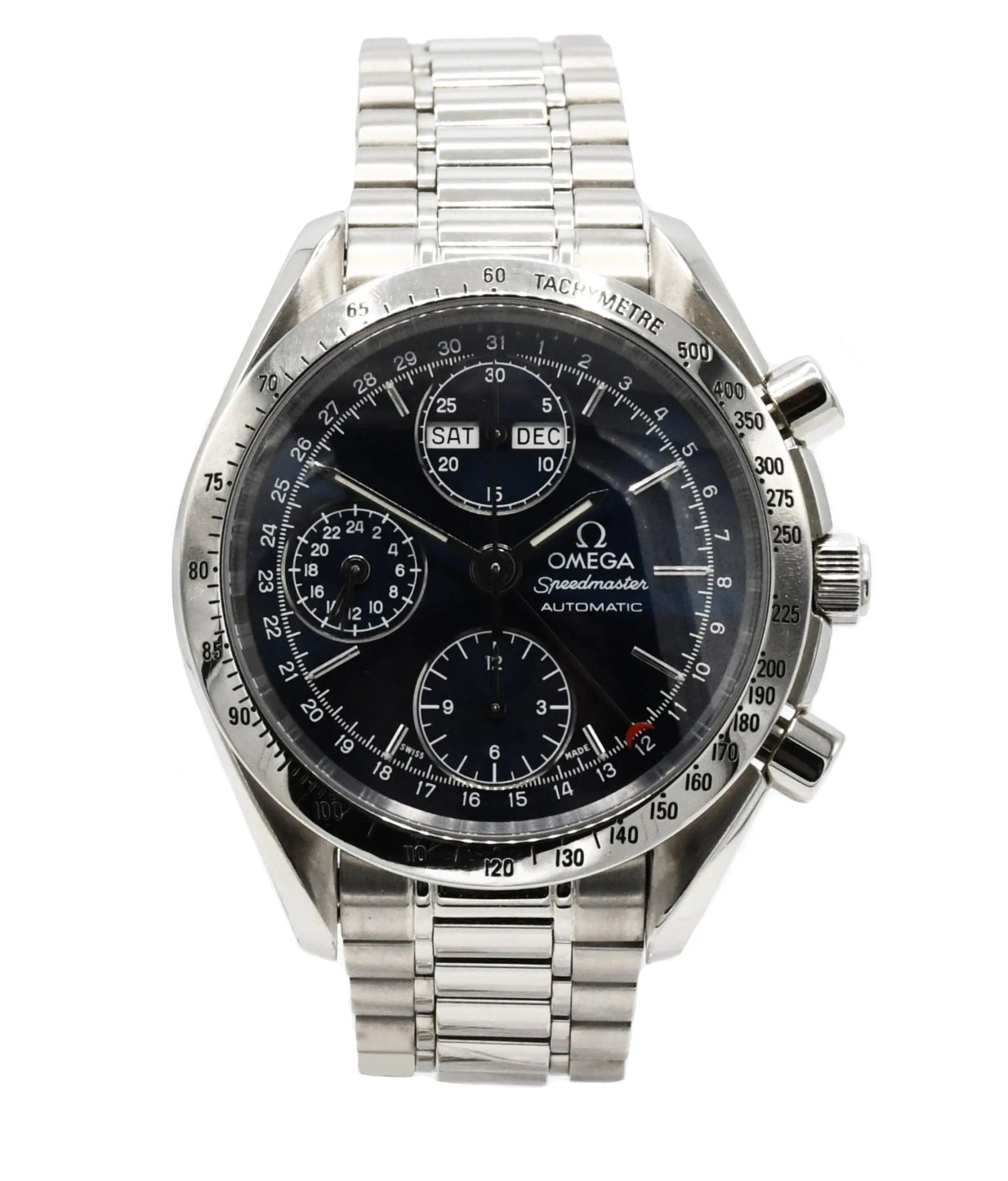 Omega Speedmaster Day-Date Watch - Ref 3521.80.00 - Steel