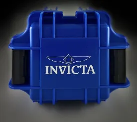 Plastic Invicta Watch Dive Case Single Slot Blue