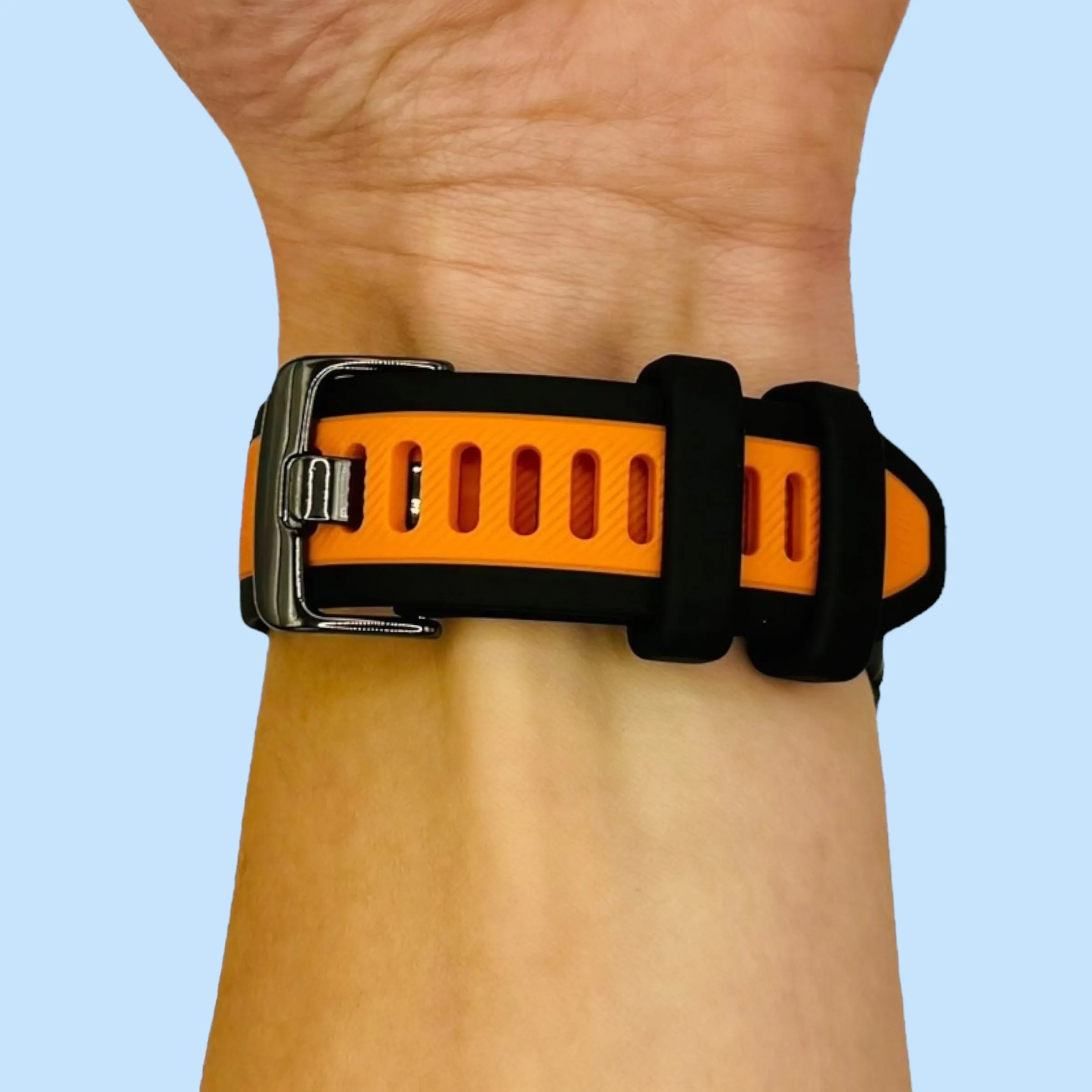 Polar Grit X Dual Colour Silicone Watch Straps