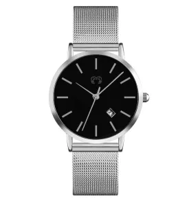 "Mila Jewels" Watch ~ SilverBlack