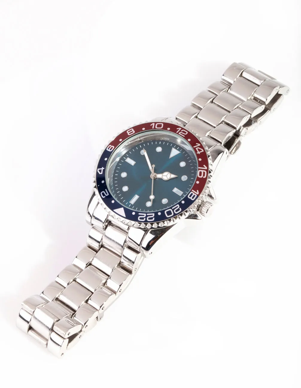 Rhodium Nautical Alloy Watch