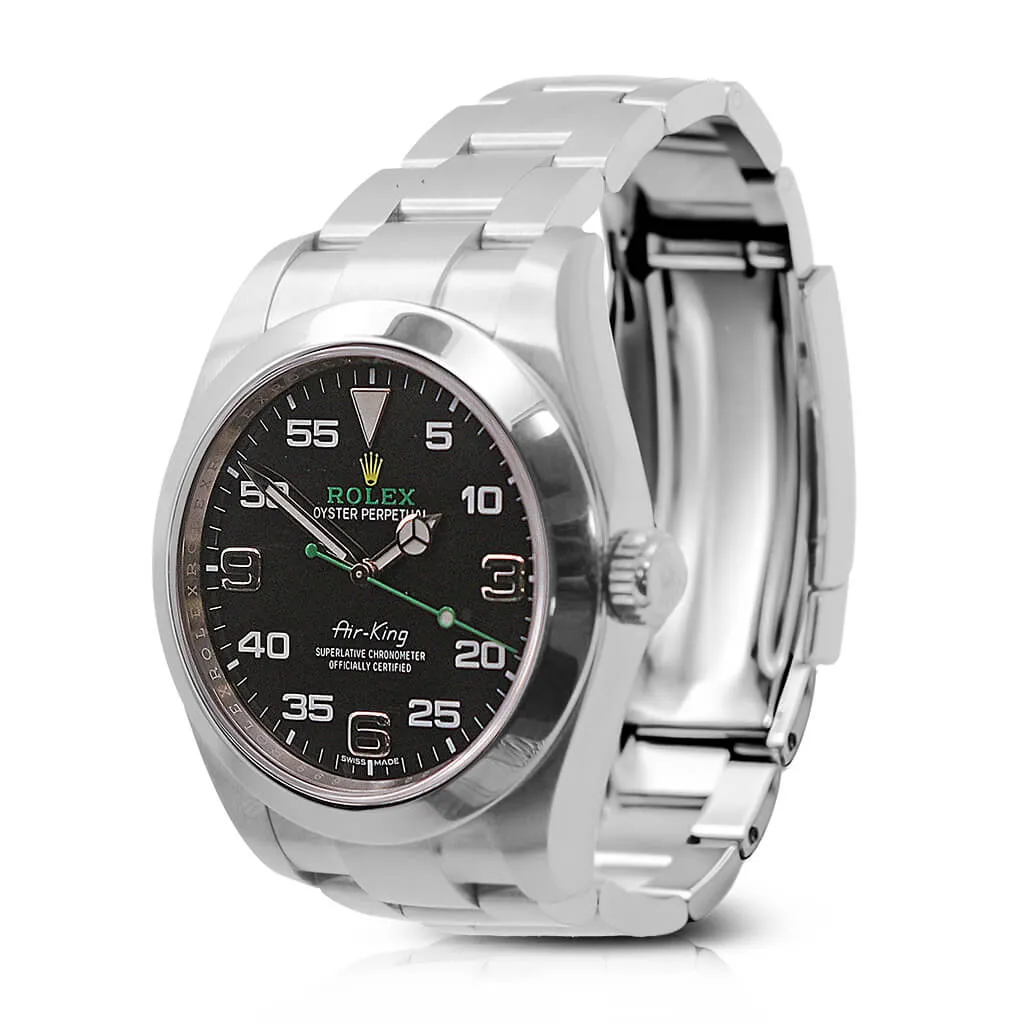 Rolex Airking 40mm Steel Watch - Ref: 116900