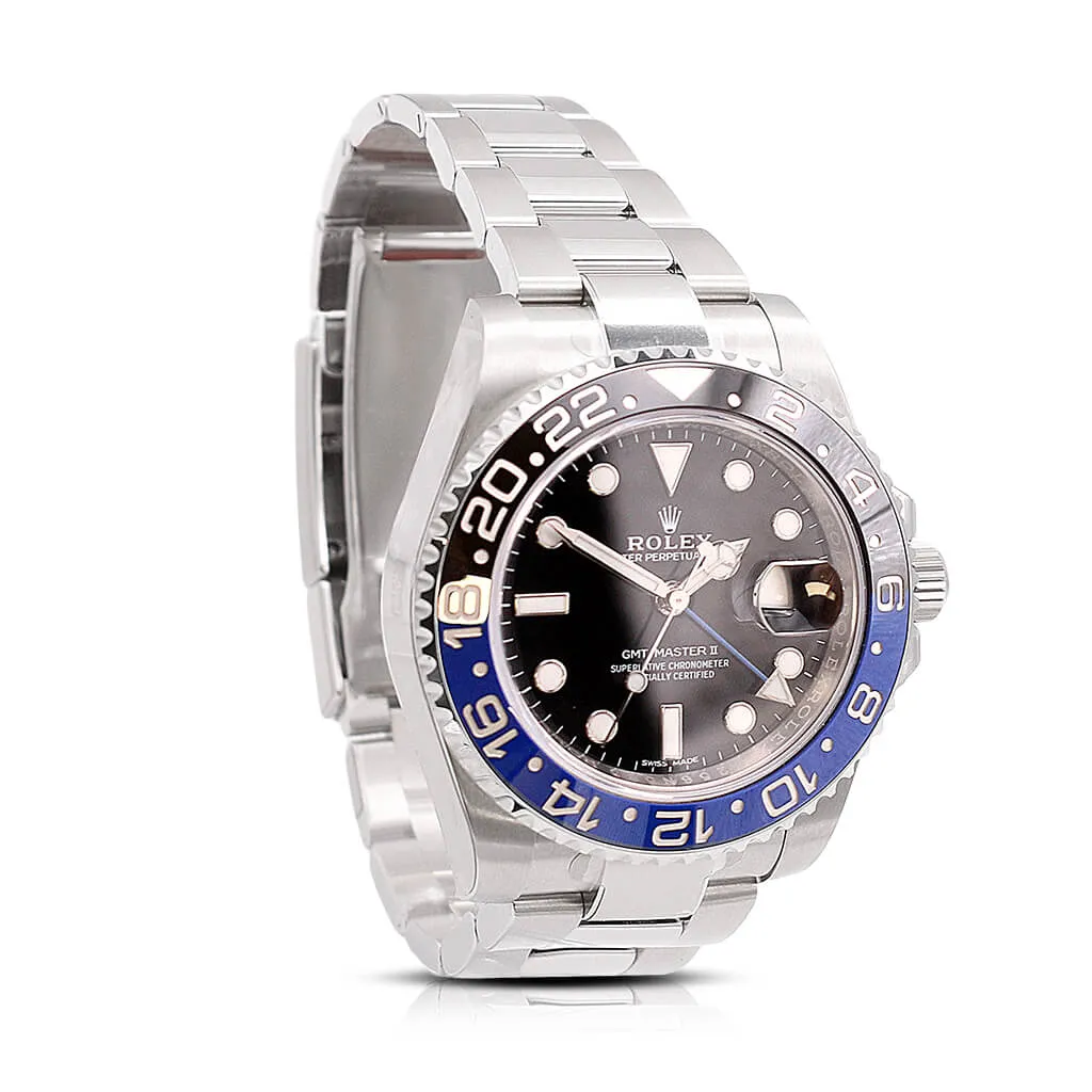 Rolex GMT Master 2 'Batman' Steel 40mm - Ref: 116710BLNR