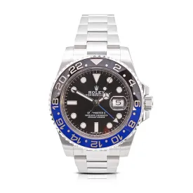 Rolex GMT Master 2 'Batman' Steel 40mm - Ref: 116710BLNR