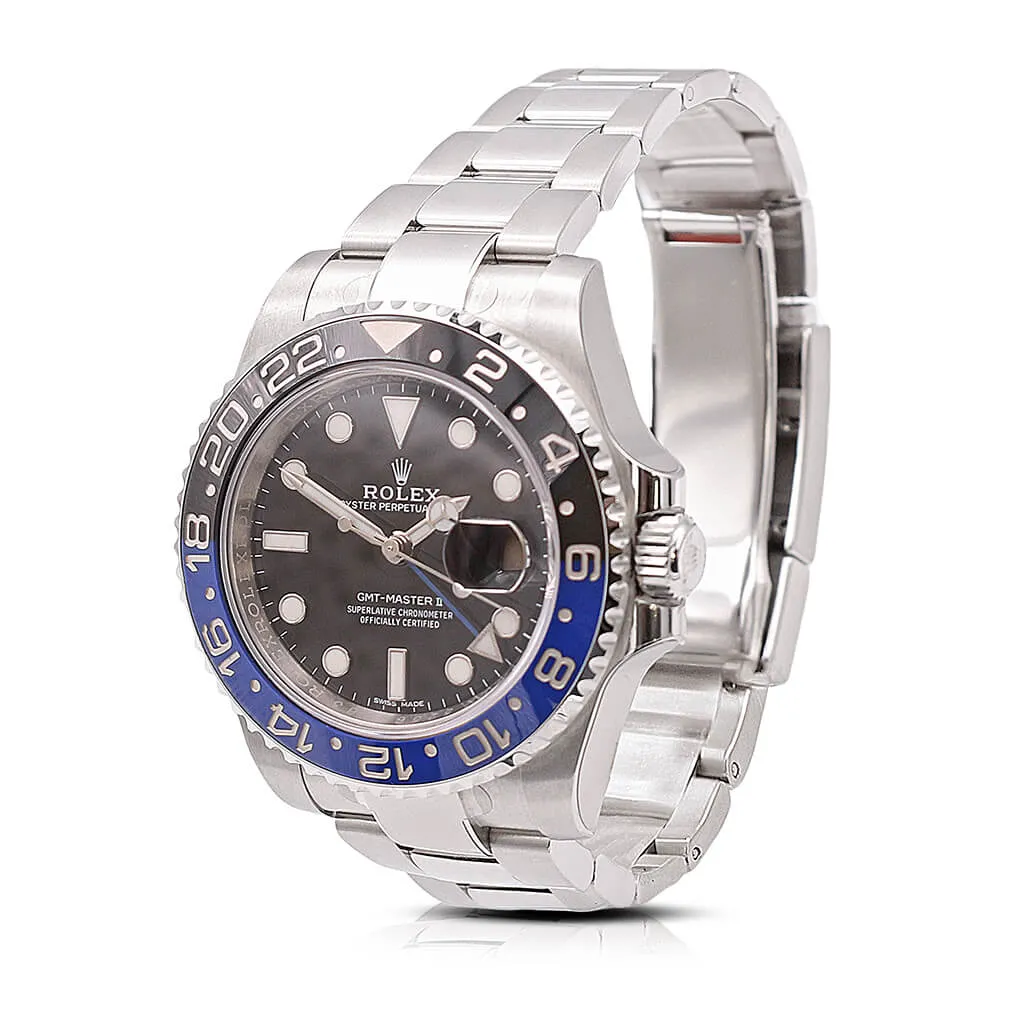 Rolex GMT Master 2 'Batman' Steel 40mm - Ref: 116710BLNR