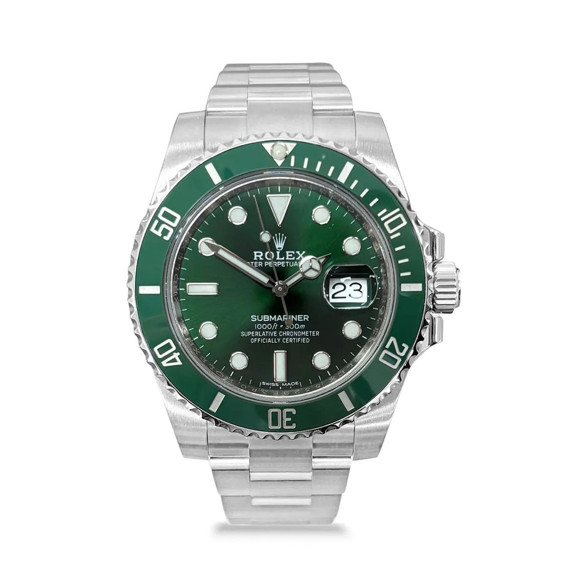 Rolex Submariner Date Hulk Watch - Ref 116610LV