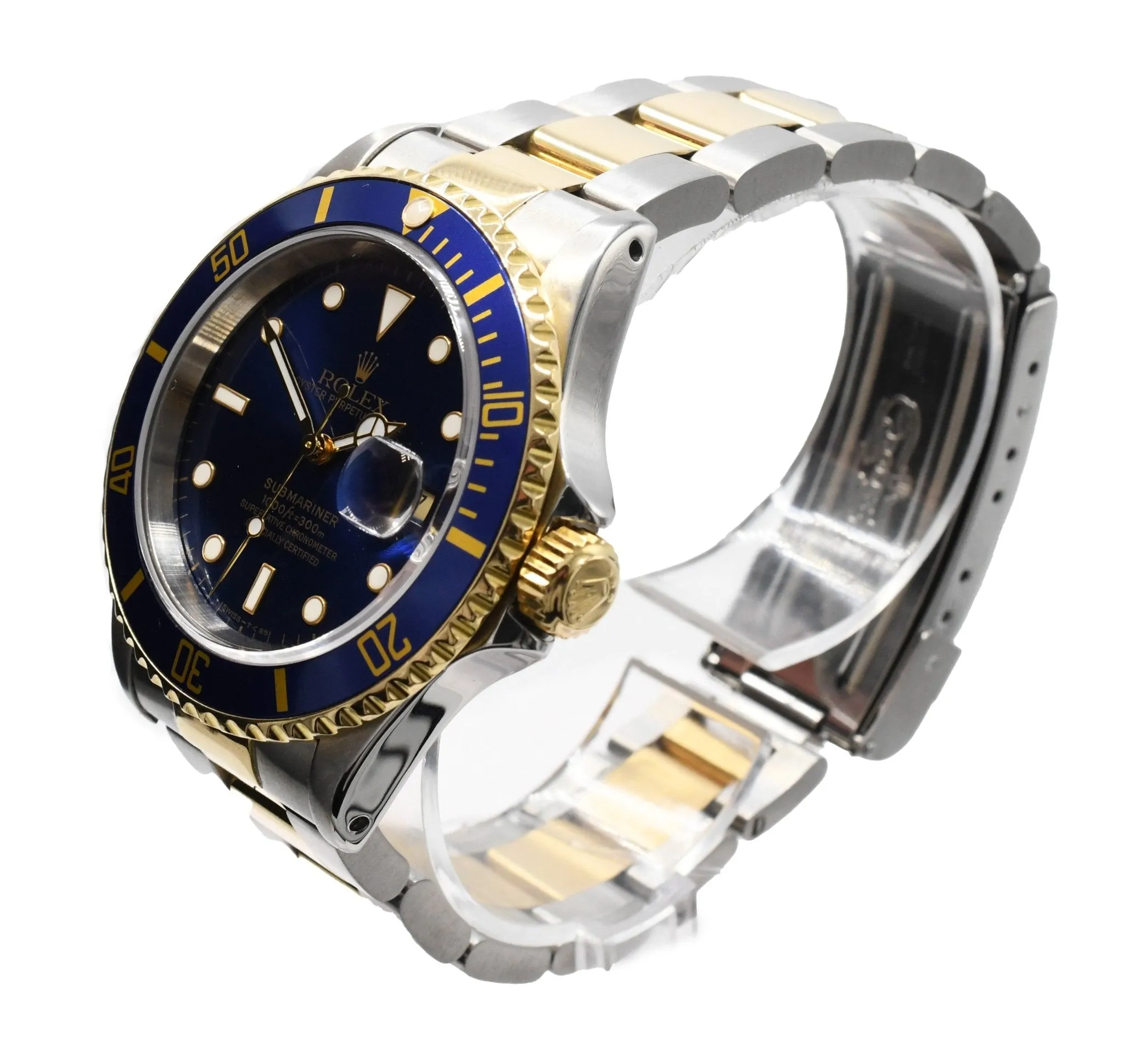 Rolex Submariner Steel & Yellow Gold Watch - Ref 16613