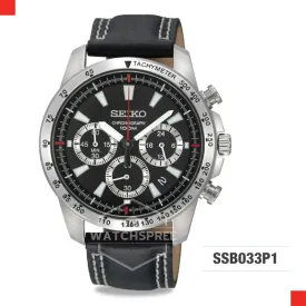 Seiko Chronograph Watch SSB033P1