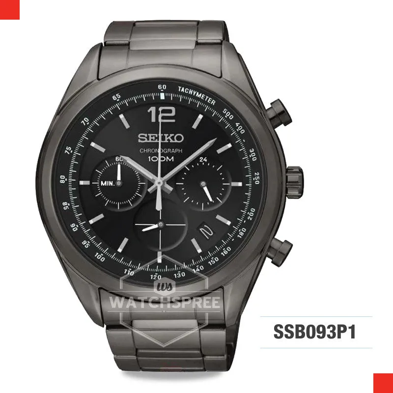 Seiko Chronograph Watch SSB093P1