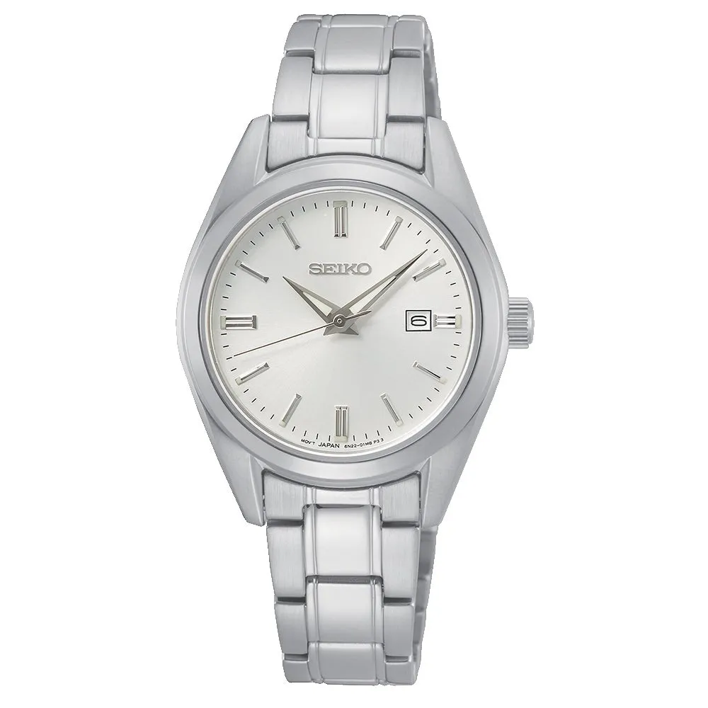 Seiko Ladies Silver Conceptual Watch SUR633P1