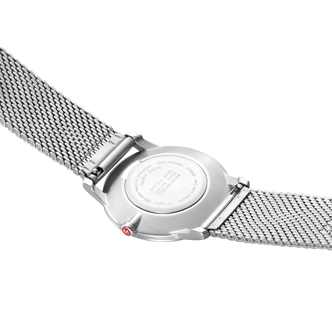 Simply Elegant, Stainless Steel, 36 mm