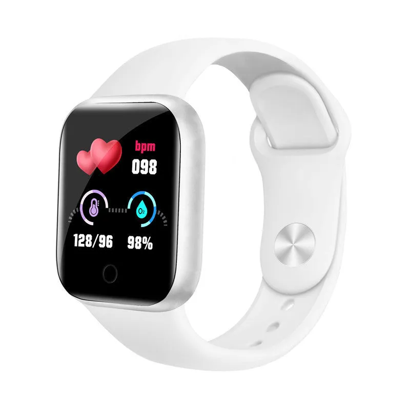 Smart Bracelet Sports Bluetooth Electronic Heart Rate Bracelet Blood Oxygen Blood Pressure Sleep Monitoring Gift