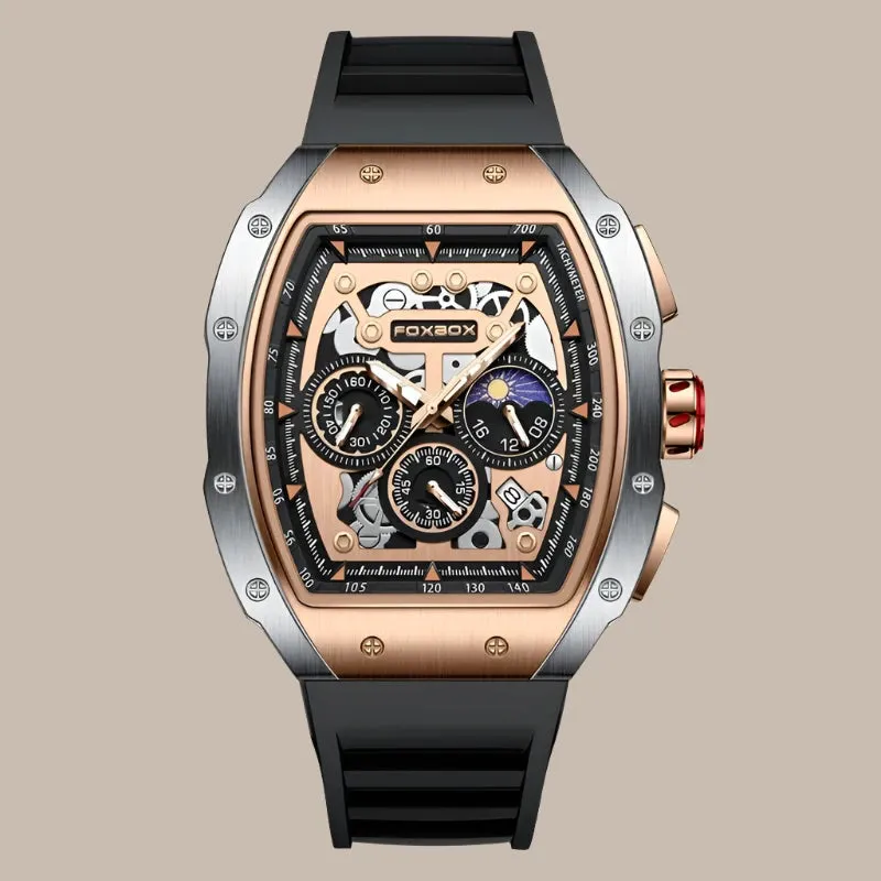 Stainless Steel Waterproof Luxury Wristwatch