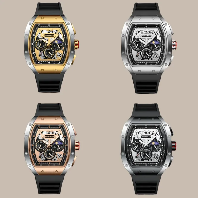 Stainless Steel Waterproof Luxury Wristwatch