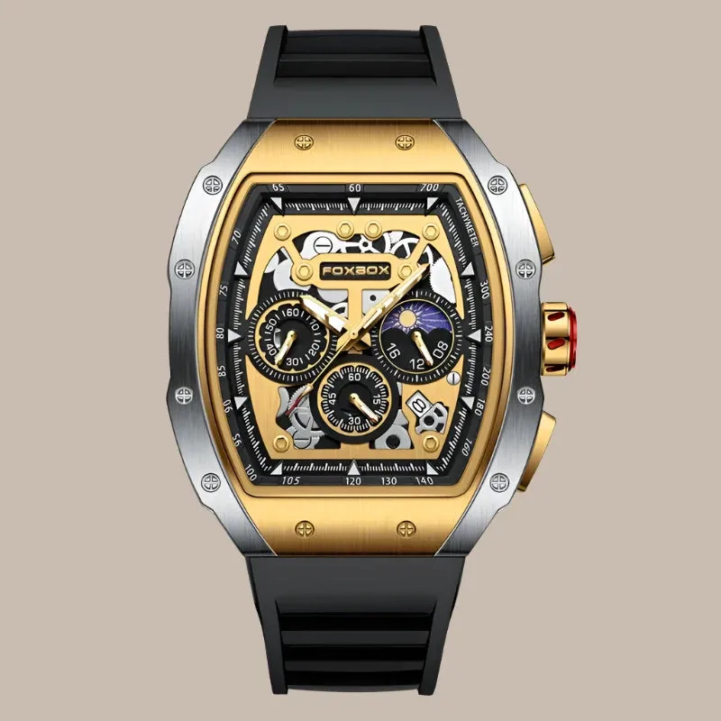 Stainless Steel Waterproof Luxury Wristwatch