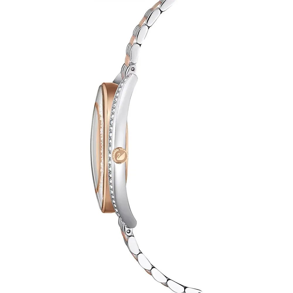 Swarovski Crystalline Aura Rose Gold Watch 5644075