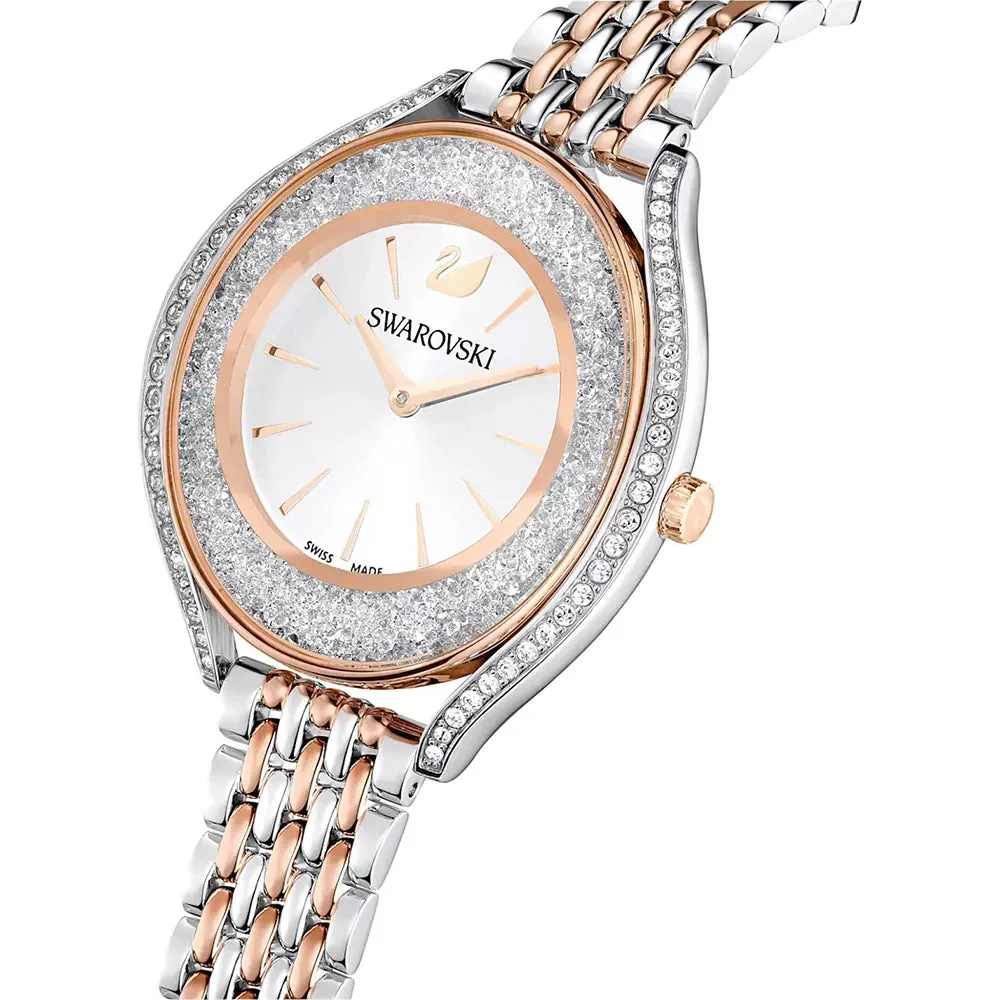 Swarovski Crystalline Aura Rose Gold Watch 5644075