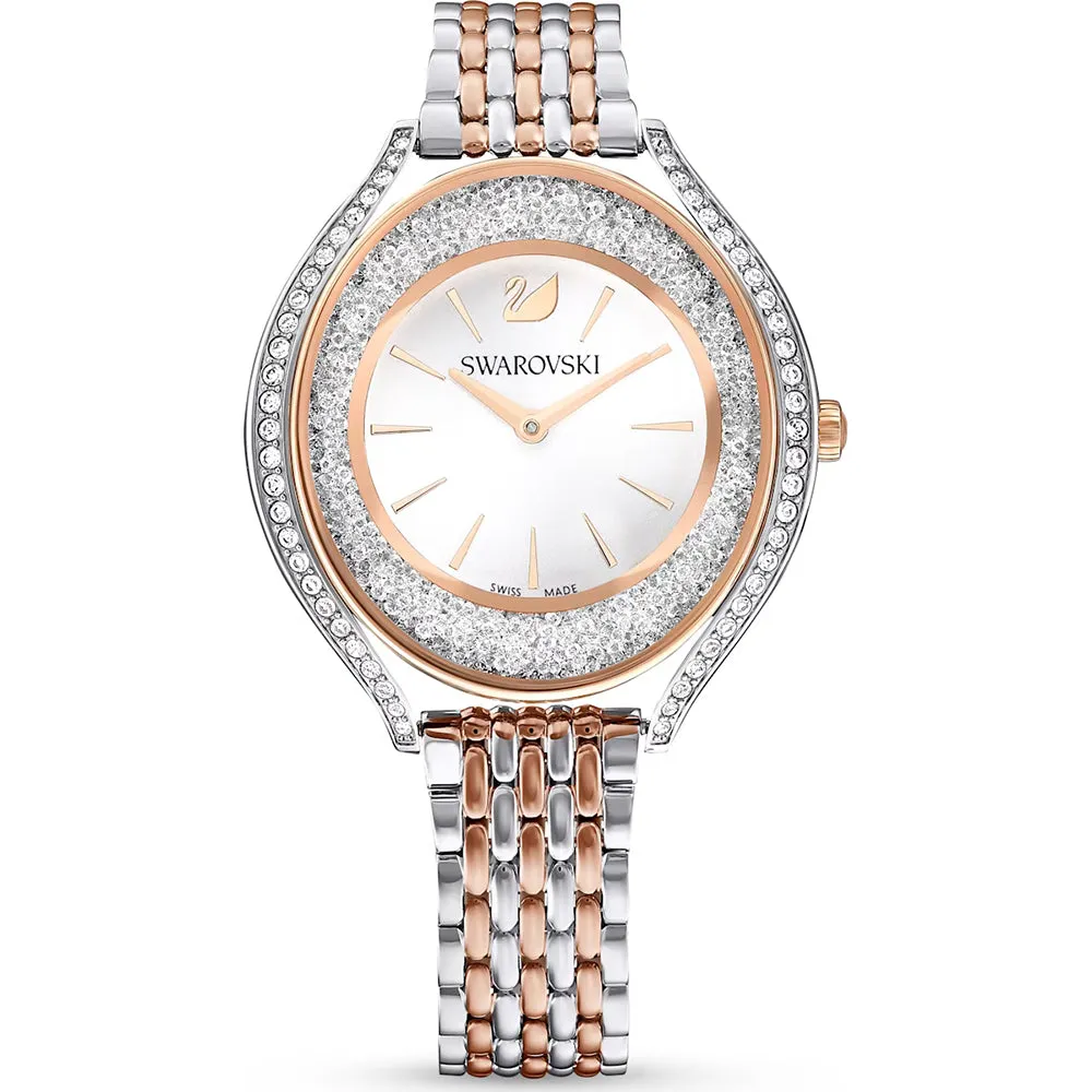 Swarovski Crystalline Aura Rose Gold Watch 5644075