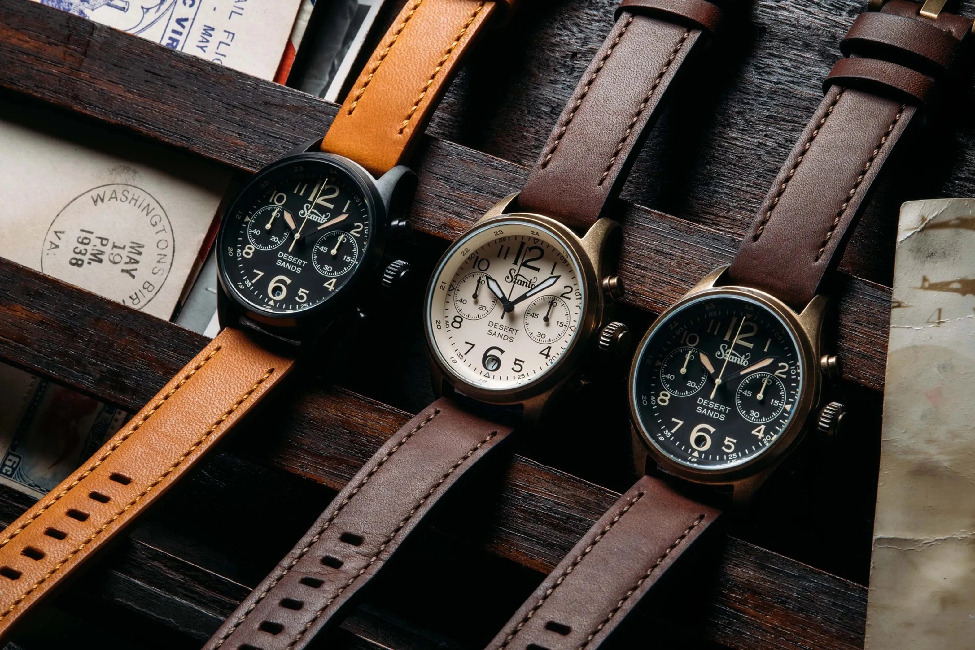 Szanto Pilot Watch