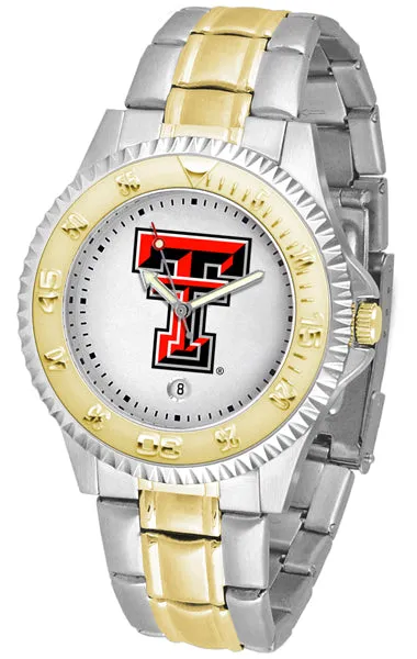 Texas Tech Competitor Two-Tone Men’s Watch